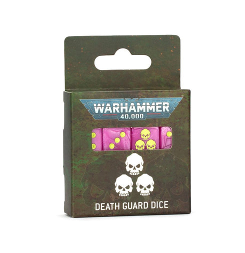 WARHAMMER 40000: DEATH GUARD DICE SET - (Pre-Order)
